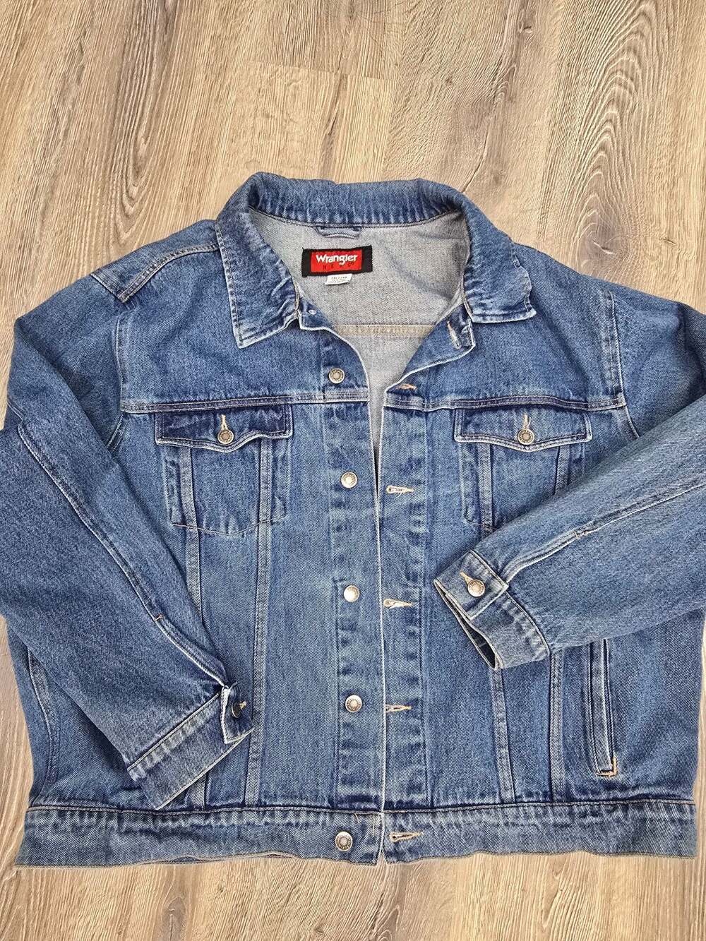 Wrangler Hero Men's Blue Denim Trucker Jacket